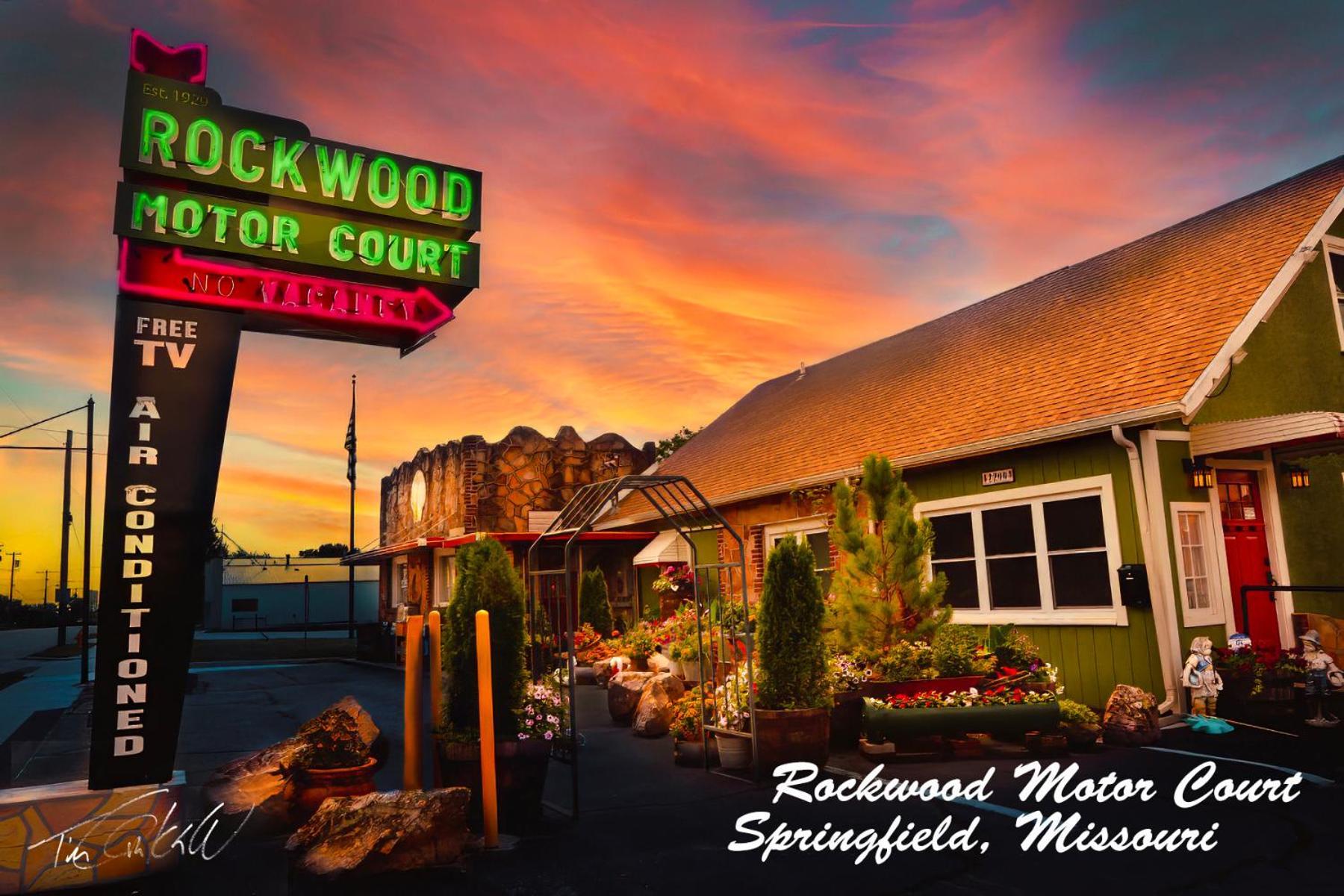Motel Rockwood Motor Court Springfield Zewnętrze zdjęcie